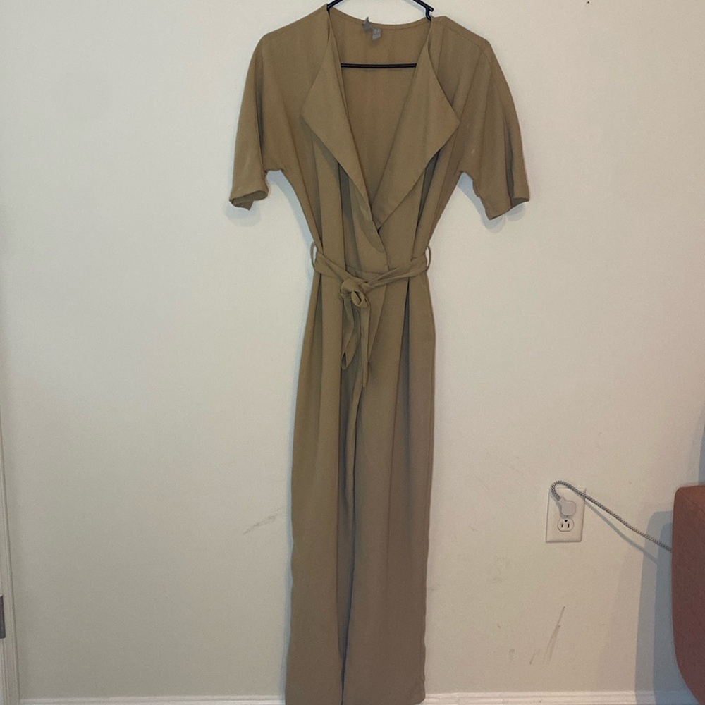 ASOS Tan Jumpsuit
